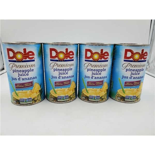 Dole Premium Pineapple Juice (4 x 1.36L)