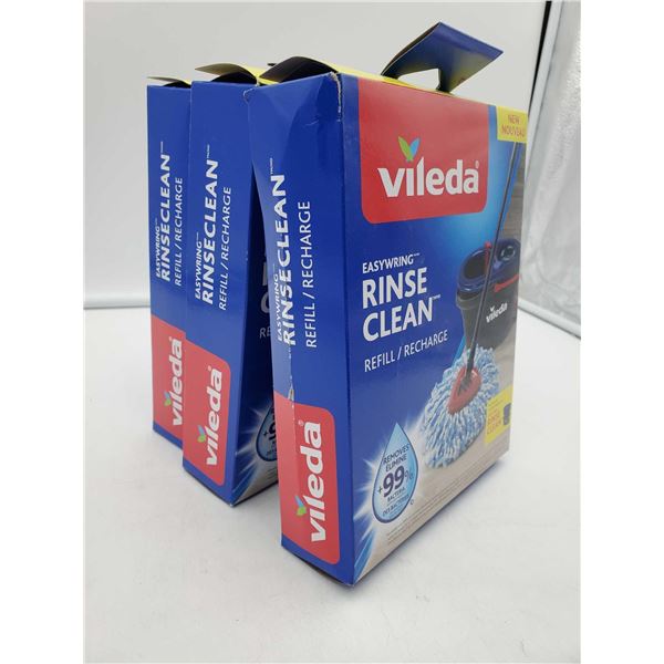 Vileda Easywring Rinse Clean Refill (3ct)