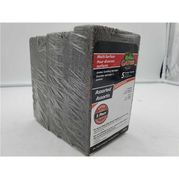Gator Multi-Surface Jumbo Sanding Sponges (4 x 5)
