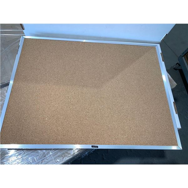 Quartet Aluminum Framed Cork Board 18x24"