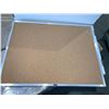 Image 1 : Quartet Aluminum Framed Cork Board 18x24"