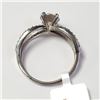 Image 5 : 14K White Gold Diamond (1.3Ct,I1,Light ) Diamond(0.3ct) Ring (~weight 2.14g),  Appraised $9030