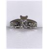 Image 1 : Appraisal $14,300.00 - Ladies Princess Cut 1.02 Carat Solitaire 14K Gold Engagement ring with certif