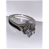 Image 3 : Ladies 1,0 Carat Brilliant Cut Solitaire Stone Engagement Ring