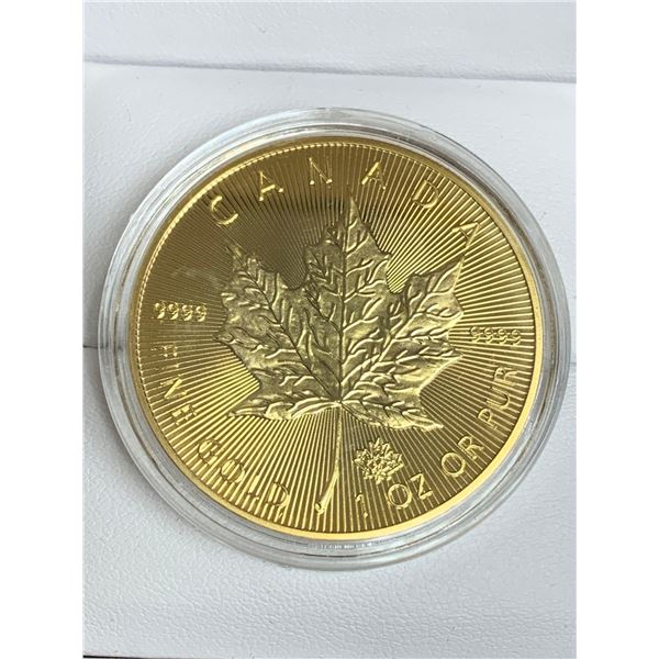 Canadsa 2015 .9999 1 OZ Fine Gold $50.00 Coin - COPY