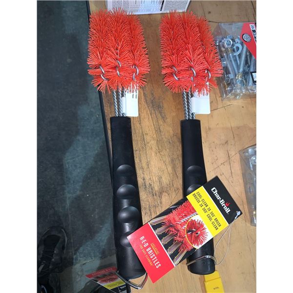 Char-Broil Cool Clean BBQ Brush Lot of 2