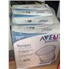 Image 1 : New Avent Naturally Tempo Pre Formed Bottle Liners Lot of 4 x 100 Liners