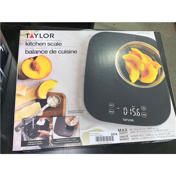 New Taylor Digital Kitchen Scale