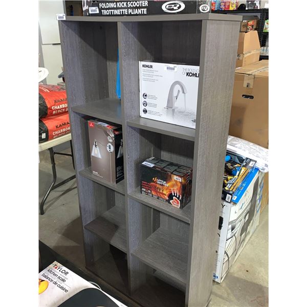 8 Cubby Display/Storage Self