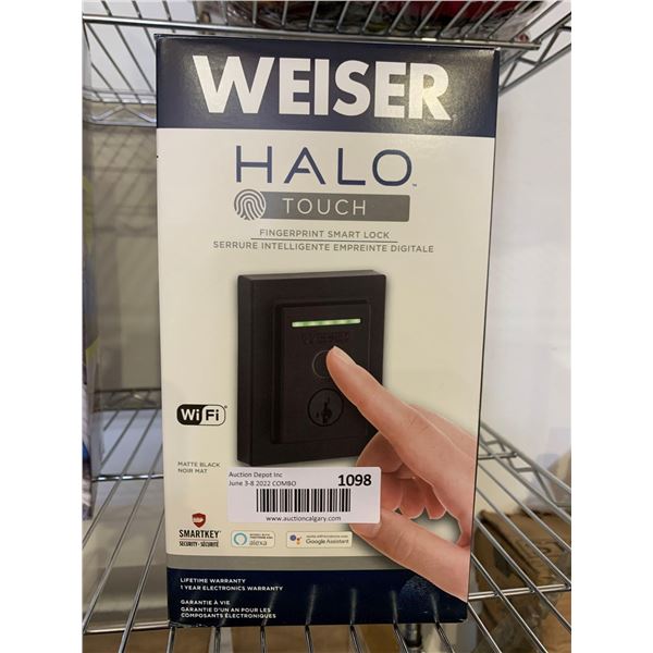 New Weiser Halo Touch Fingerprint Smart Lock