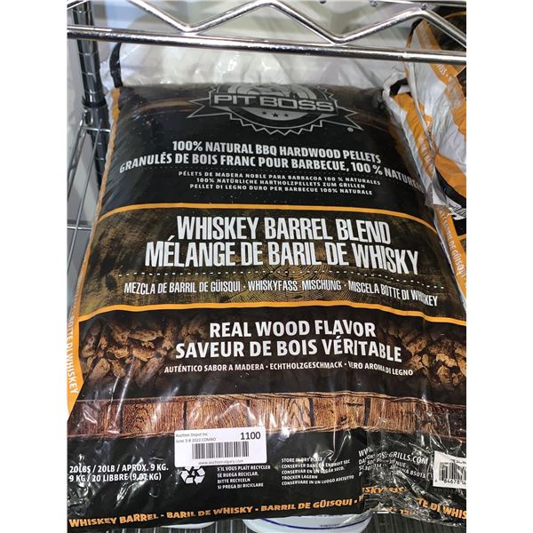 New Pitboss Whiskry Barrel Blend BBQ wood Pellets - 20Lbs