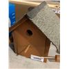 Image 1 : New Handmade Wooden, Shingled Bird House