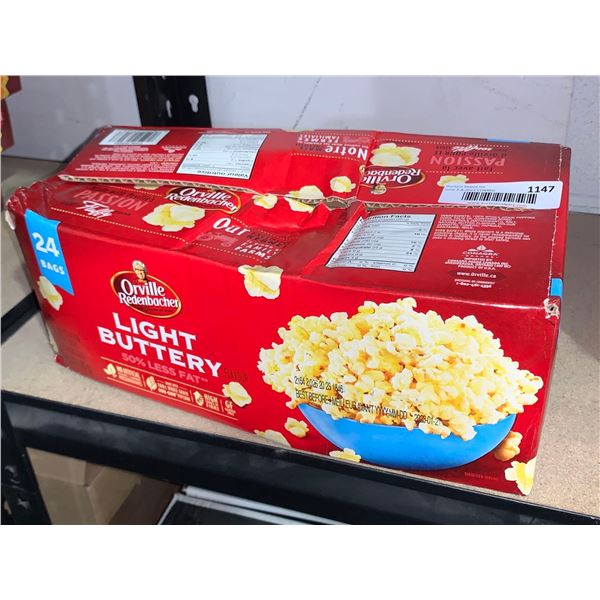 Orville Redenbacher Light Buttery Microwave Popcorn 4 Bags