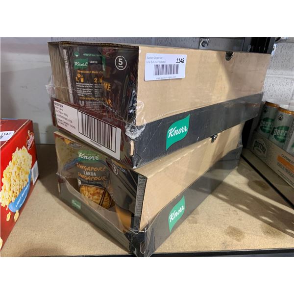 Knorr Singapore Laska Instant noodle Soup - Lot of 2x (8 x 70g)