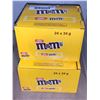 Image 1 : M&M Peanut Candy Bars Lot of 2- 24x34g