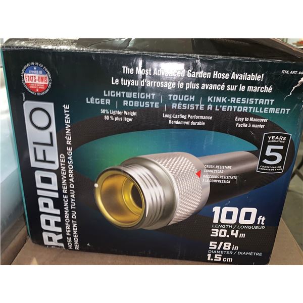 Rapid Flo 100' Kink Resistant Garden Hose