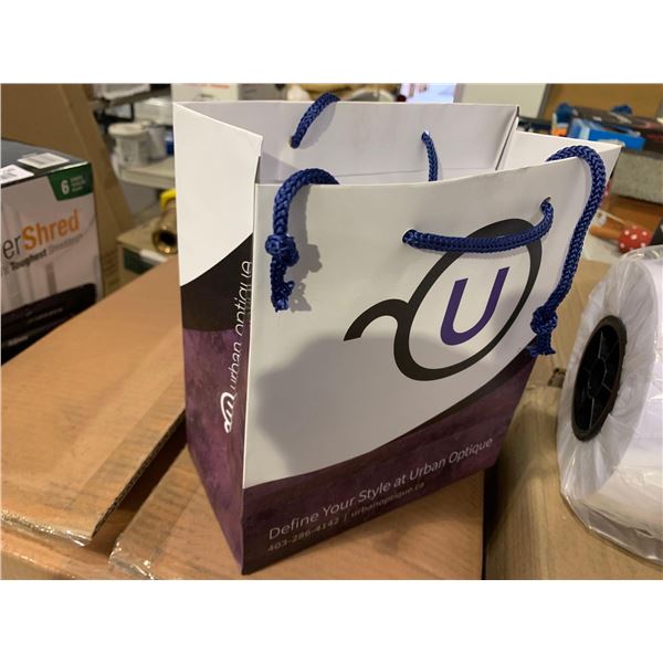 Urban Optics Paper Bags 7.8x4.9x9.1" 200 Count