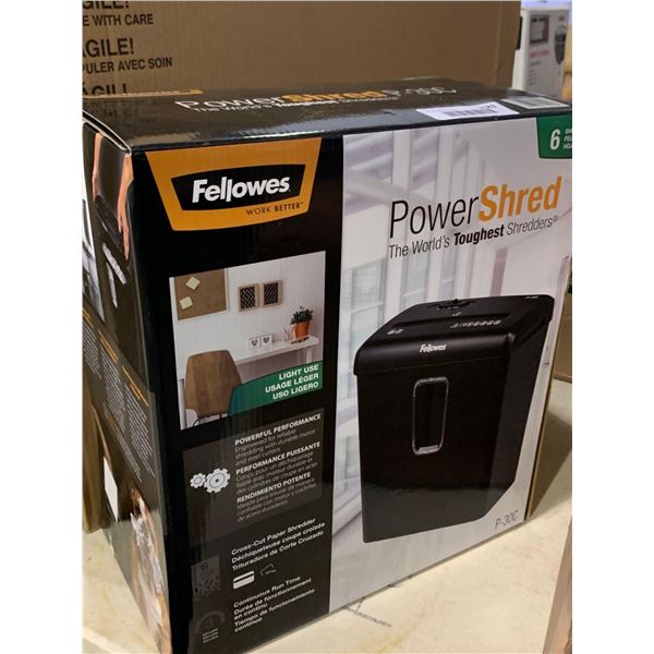 New Fellowes P-30-C Power Shred Paper Shredder