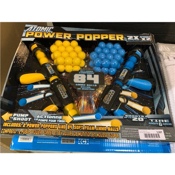 New Atomic Power Popper Pump & Shoot Tag game
