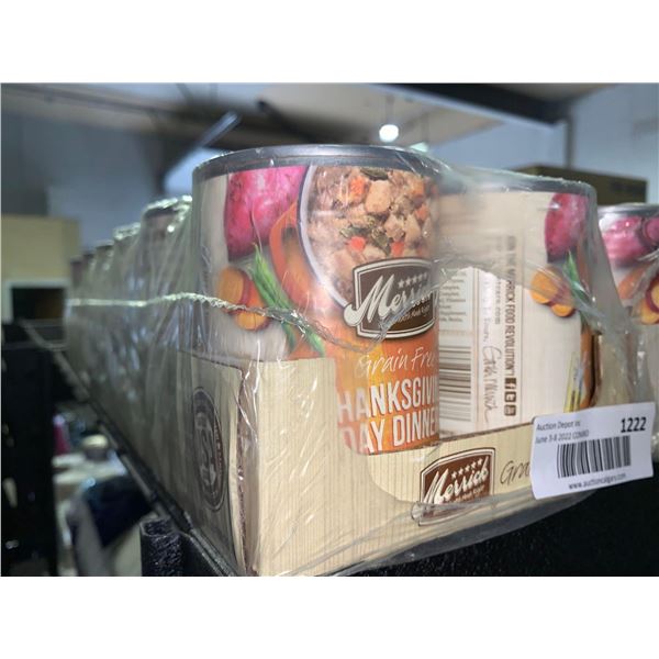 Merrick Grain Free Thanksgiving Day Dinner Wet Dog Food 12x360g