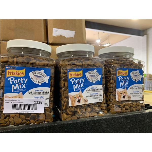 Friskies Party Mix - Ocean Whitefish 3x454g