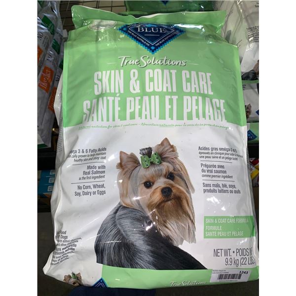 Blue Buffalo True Solutions Skin & Coat Care Dog Kibble 22Lbs