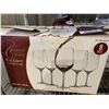 Image 2 : New Crystal Cristal 20oz Wine Glasses - Lot of 2 x 8 Piece