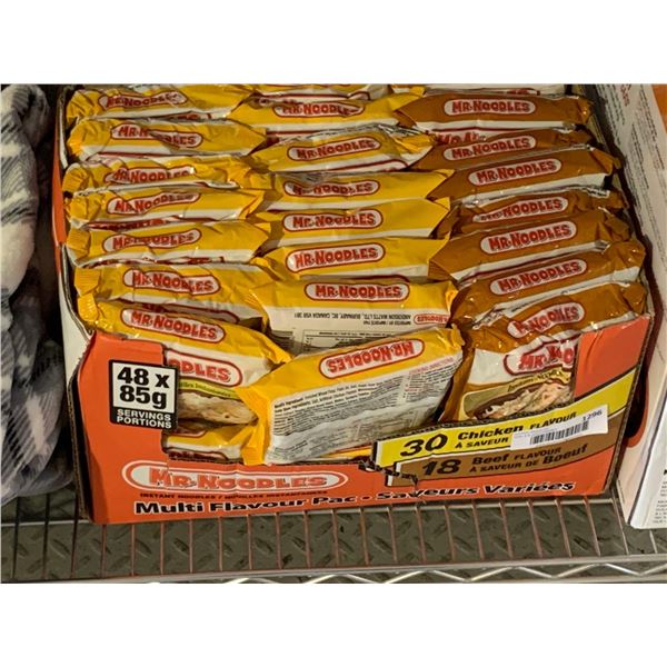 Multi Flavor Case of Mr Noodles Instant Noodle Soup 48x85g