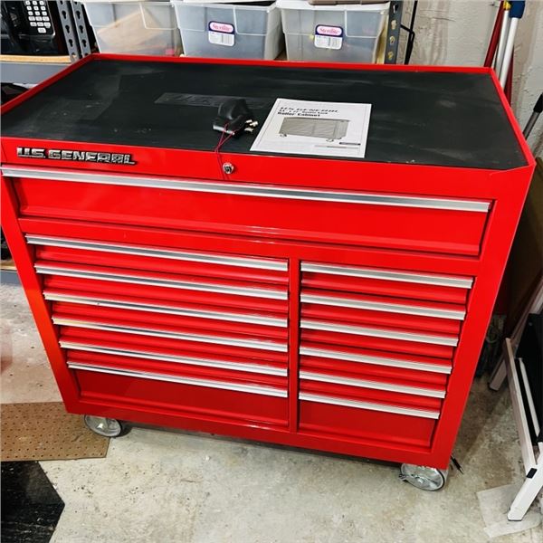 Generic Tool Box NEW US GENERAL TOOL BOX WITH KEYS 42