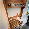 Image 2 : CUE RACK WITH CHALK AND BALL HOLDERS WOOD