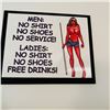 Image 1 : 2 POOL SIGNS WALL ART