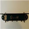 Image 1 : WOOD POOL THEMED COAT RACK 36X12X36"