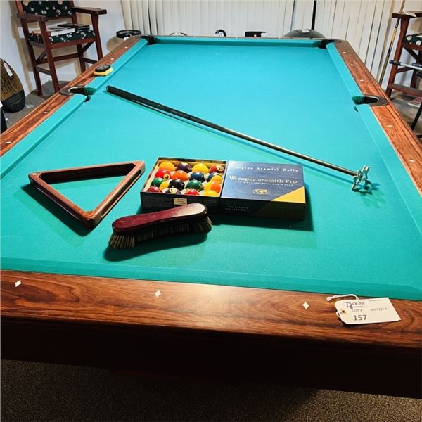 DIAMOND PROFESSIONAL POOL TABLE OVER $8000 COST