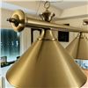 Image 2 : BRUSHED NICKEL FINISH POOL TABLE LIGHT