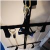 Image 2 : EXERCISE SETUP THAT VELCOS TO DOOR WITH STRAPS