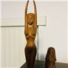 Image 2 : 2 EROTIC WOOD CARVINGS