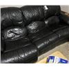Image 2 : LEATHER SOFA NEEDS WORK ONE SEAT IS SUNK IN