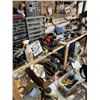 Image 1 : WORK BENCH AND PEG BOARD WALL (NO CONTENTS)
