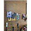 Image 2 : ASSORTED HANGING ON PEG BOARD (MAY BE BOXED)