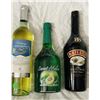Image 1 : 3X BAILEYS PINOT GRIGIO LIQUEUR SEALED