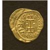 Image 1 : Constantine IV, 668-685, tremissis, AV, Constantinople mint, bust/cross 