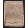 Image 2 : Continental Currency.  September 26, 1778.  Fifty Dollars.