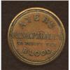 Image 2 : 1862 Ayers Pills encased postage 3 cents token
