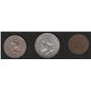 Image 2 : Lot of three Brazil pieces , 20 reis , 1821R