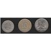Image 1 : Lot of three foreign coins 