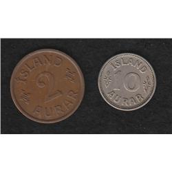 Lot of two Iceland pieces