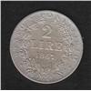 Image 1 : Papal States , 2 L , 1867R