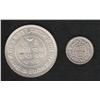 Image 1 : Lot of two India pieces , Kutch , 1 kori , (1936)