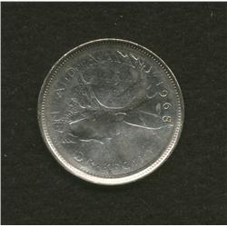 1968 Canadian Twenty Five Cent 