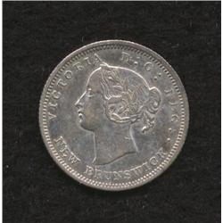 1862 New Brunswick Five Cent 